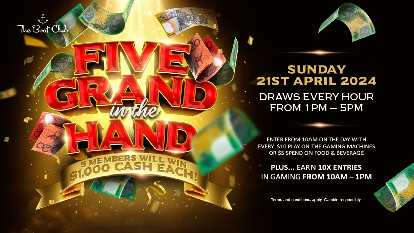 20240227 FIVE GRAND IN THE HAND FB COVER