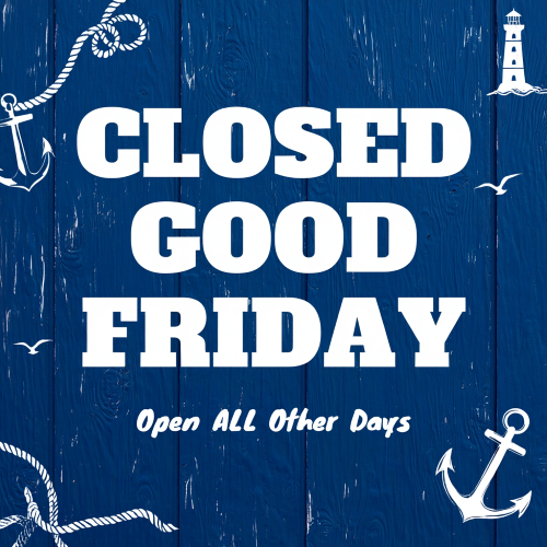 Boat Club closed good friday WEB
