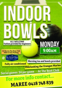 Indoor Bowls IntraClub JUNE 2023