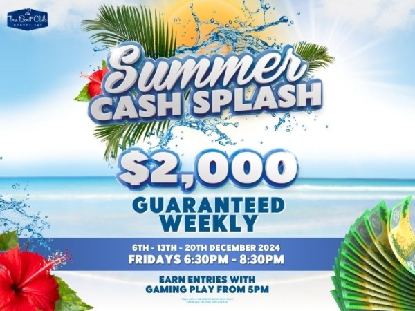 HBBC Summer Cash Splash POS SCREEN